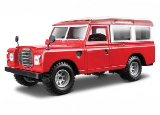 Land Rover Serie II rot/weiß Burago 1:24