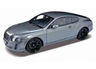 Bentley Continental Supersports 2011 grey with black rims Welly 1:18