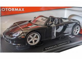 Porsche Carrera GT schwarz MotorMax 1:18