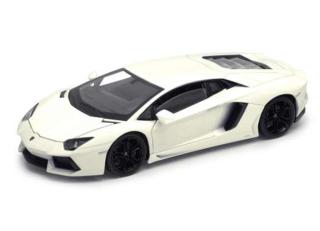 Lamborghini Aventador LP700-4 2011 , white Welly 1:24