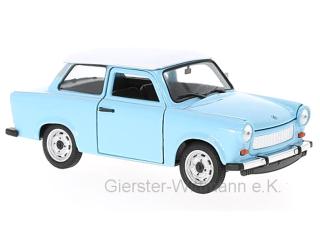Trabant 601 hellblau/weiß Welly 1:24