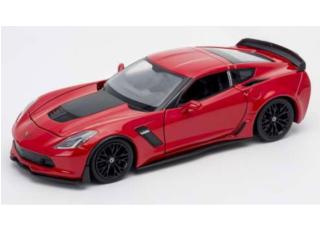 Chevrolet Corvette Z06 rot 2017 Welly 1:24