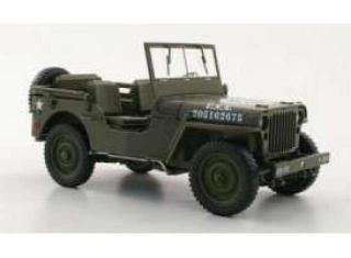 Jeep Willys US Army 1/4 Ton version 1942, US Army army green Welly 1:18