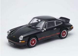 Porsche 911 Carrera RS schwarz mit rotem Carrera-Schriftzug  1973 - Limitiert auf 1008 Stück Welly 1:18