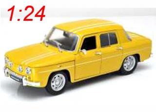 Renault 8 Gordini, 1964 gelb/white Welly 1:24