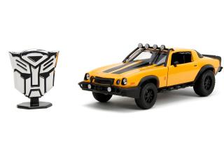 Chevrolet Camaro 1977 Transformers Bumblebee (T7) Jada 1:24 Hollywood Rides