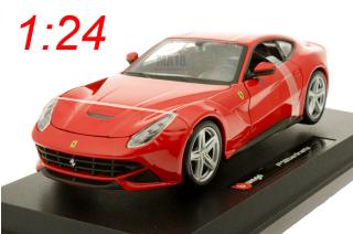 Ferrari F12 Berlinetta rot Burago 1:24