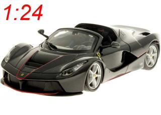 Ferrari LaFerrari Aperta schwarz Burago 1:24