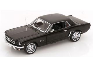 Ford Mustang coupe 1964-1/2 schwarz Welly 1:18