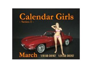 Calendar Girls *March* (Auto nicht enthalten!) American Diorama 1:18