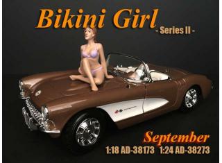 Bikini Girl series II *September* (Auto nicht enthalten!) American Diorama 1:18
