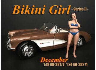 Bikini Girl series II *December* (Auto nicht enthalten!) American Diorama 1:18