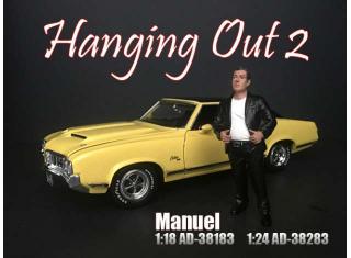 Hanging Out 2 Manuel (Auto nicht enthalten) American Diorama 1:18