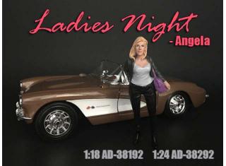 Ladies Night *Angela* (Auto nicht enthalten!) American Diorama 1:18