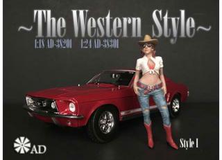 The Western Style #1 (Auto nicht enthalten!) American Diorama 1:18