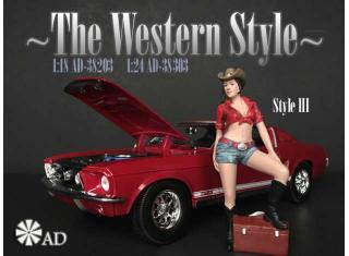 The Western Style #3 (Auto nicht enthalten!) American Diorama 1:18