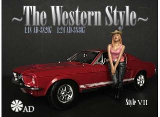 The Western Style #7 (Auto nicht enthalten!) American Diorama 1:18