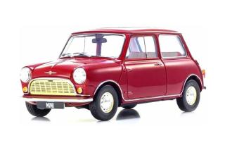 Morris Mini Minor (1964) - Cherry Red Kyosho 1:18 Metallmodell