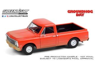 Chevrolet C-10 1971 *Groundhog Day 1993* Hollywood Series 13, red Greenlight 1:24