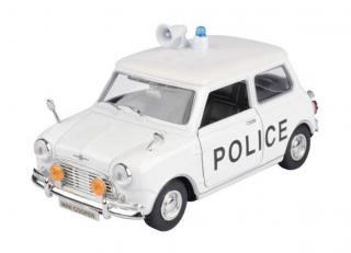 Mini Cooper UK Police, white/black Motormax 1:18