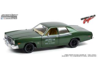 Plymouth Fury Checker Cab 069 WO. 3-7000 *Beverly Hills Cop 1984*, green Greenlight 1:18