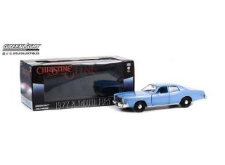 Plymouth Fury 1977 *Christine (1983) Detective Rudolph Junkins* Hollywood Series 14, blue Greenlight 1:24