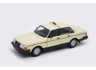 Volvo 240 GL 1986 Taxi Germany, cream-yellow Welly 1:24