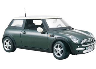 Mini Cooper grün/weiß Maisto 1:24