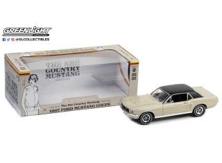 Ford Mustang Coupe 1967  *She Country Special*, Bill Goodro Ford, Denver, Colorado, Autumn Smoke Greenlight 1:18
