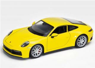 Porsche 911 Carrera 4S gelb Welly 1:24