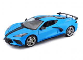 Chevrolet Corvette Stingray Coupe ´20 high Wing blue Maisto 1:18 Metallmodell