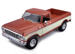 Ford F150 Pick-Up  ́79 braun-creme Maisto 1:18