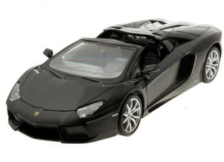 Lamborghini Aventador LP 700-4 Roadster mattschwarz Maisto Matte Black Series 1:24