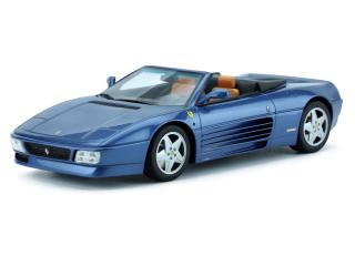 Ferrari 348 Spider - Tour De France blue 1994 GT Spirit 1:18 Resinemodell (Türen, Motorhaube... nicht zu öffnen!)