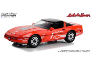 Chevrolet Corvette C4 1988 #1 Malcolm Konner Corvette Challenge Race Car, red with silver stripes Greenlight 1:18