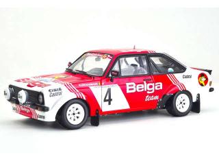 Ford Escort RS1800 MKII #4 R.Droogmans & R.Joosten Haspengouw Rally 1981 SunStar Metallmodell 1:18