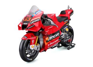 DUCATI DESMOSEDICI GP22 TEAM LENOVO #63 WORLD CHAMPION MOTOGP 2022 FRANCESCO BAGNAIA Maisto 1:6