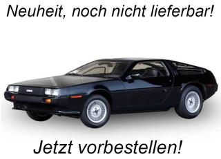 Delorean DMC 12 1981 coupe schwarz SunStar Metallmodell 1:18 Availability unknown (not before December 2025)