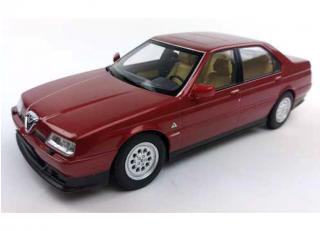 Alfa Romeo 164 Q4, 1994  red metallic (proteo red) with beige interior Triple 9 1:18 (Türen, Motorhaube... nicht zu öffnen!)
