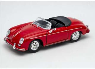 Porsche 356A Speedster, red Welly 1:24