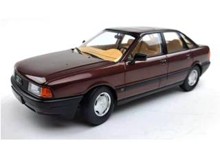 Audi 80 B3 1989  dark red metallic Triple9 1:18 (Türen, Motorhaube... nicht zu öffnen!)