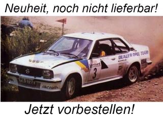 Opel Ascona 400 #3 A.Kulläng/B.Berglund, Esso Lombard RSAC Scottish Rally 1980, white/blue/yellow SunStar Metallmodell 1:18 Liefertermin nicht bekannt (nicht vor 2. Quartal 2025)