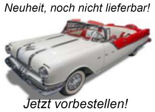 Pontiac Star Chief Open Convertible 1955  bolero red/castle gray SunStar Metallmodell 1:18<br> Availability unknown (not before Q3 2025)