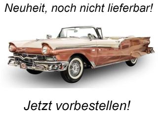 Ford Fairlane 500 Skyliner 1957 bronze/colonial white SunStar Metallmodell 1:18 <br> Availability unknown (not before Q3 2025)