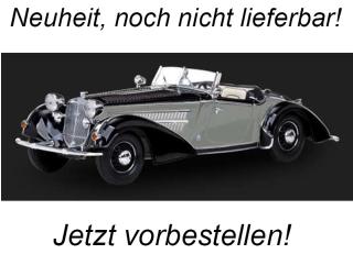 Horch 855 Special Roadster 1939 black/silver SunStar Metallmodell 1:18<br> Availability unknown (not before Q3 2025)