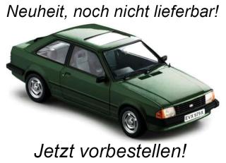 Ford Escort MK3 GL Saloon 1981 forest green SunStar Metallmodell 1:18 <br> Availability unknown (not before Q4 2025)