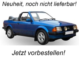 Ford Escort XR3i Cabriolet 1984  azure blue SunStar Metallmodell 1:18<br> Availability unknown (not before Q4 2025)