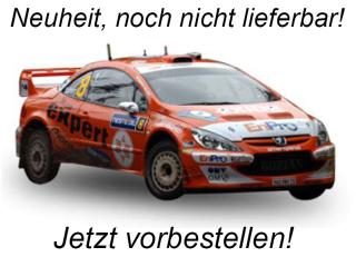 Peugeot 307 WRC 2006 #8 H.Solberg/C.Menkerud Neste Rally Finland, red SunStar Metallmodell 1:18 Availability unknown (not before December 2025)