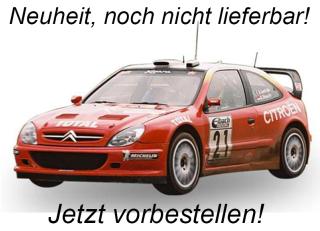 Citroën Xsara WRC 2002  #21 S.Loeb/D.Elena Winner ADAC Rallye Deutschland, red SunStar Metallmodell 1:18  Availability unknown (not before December 2025)