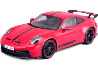 Porsche 911 GT3  ́2023 rot mit Streifen Maisto PREMIERE - EDITION 1:18